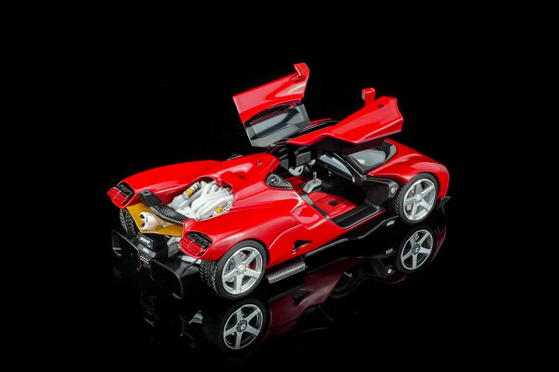 Load image into Gallery viewer, MotorHelix - Nilu (Red) (Gilles) 1/64 Scale Diecast Model Car (M67004)
