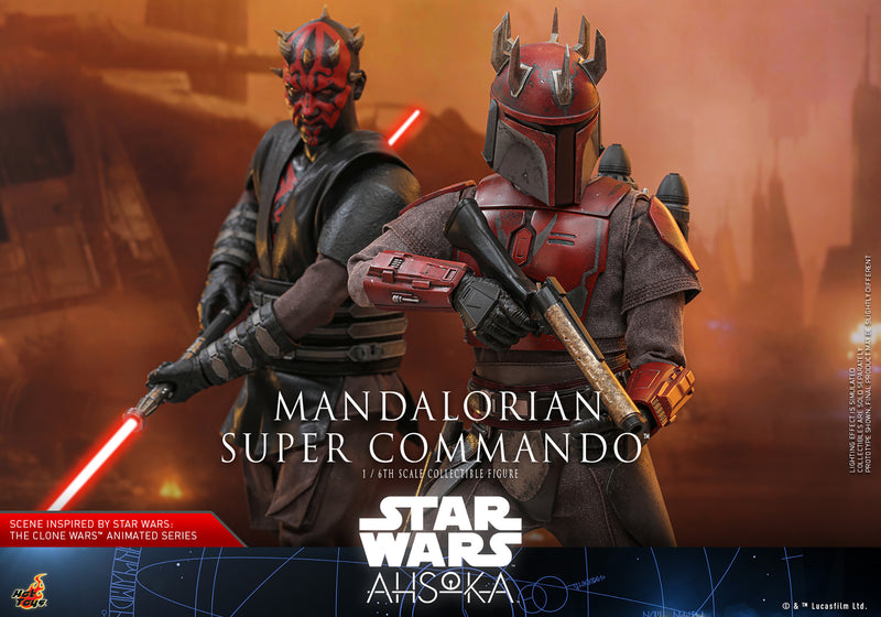 Load image into Gallery viewer, Hot Toys - Star Wars Ahsoka - Mandalorian Super Commando
