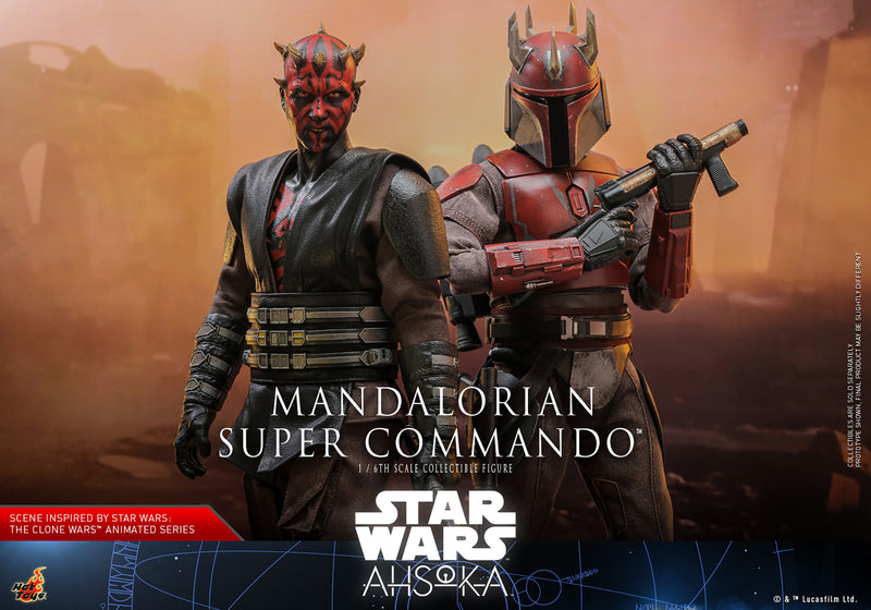 Load image into Gallery viewer, Hot Toys - Star Wars Ahsoka - Mandalorian Super Commando
