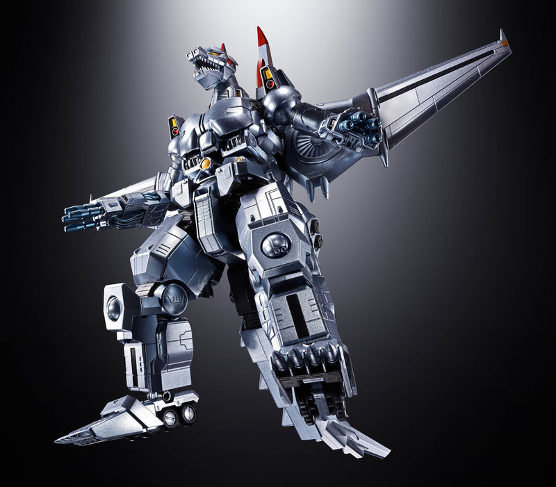 Load image into Gallery viewer, Bandai - Chogokin - Godzilla vs Mechagodzilla II (1993) - Mechagodzilla (Ohrai Noriyoshi Poster Version)
