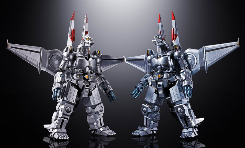 Load image into Gallery viewer, Bandai - Chogokin - Godzilla vs Mechagodzilla II (1993) - Mechagodzilla (Ohrai Noriyoshi Poster Version)
