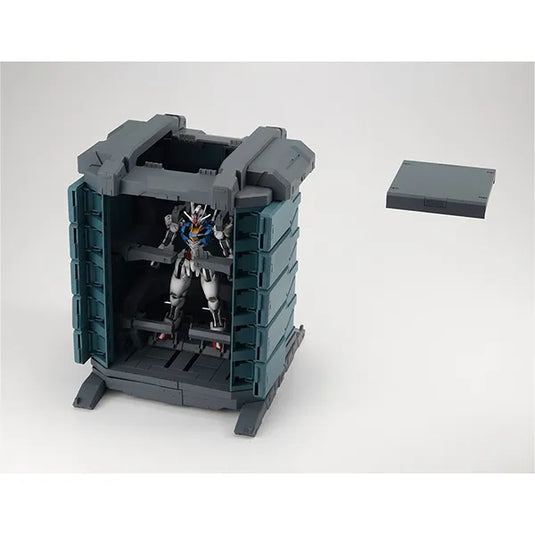 Bandai - Mobile Suit Gundam - The Witch From Mercury Realistic Model Series G Structure - GS07-B MS Container (Material Color Edition)