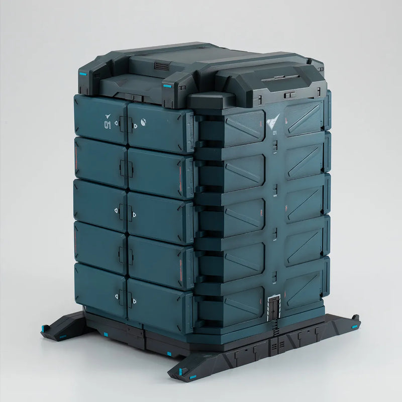 Load image into Gallery viewer, Bandai - Mobile Suit Gundam - The Witch From Mercury Realistic Model Series G Structure - GS07-A MS Container (Weathering Color Edition)
