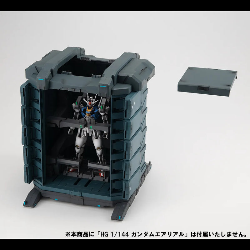 Load image into Gallery viewer, Bandai - Mobile Suit Gundam - The Witch From Mercury Realistic Model Series G Structure - GS07-A MS Container (Weathering Color Edition)
