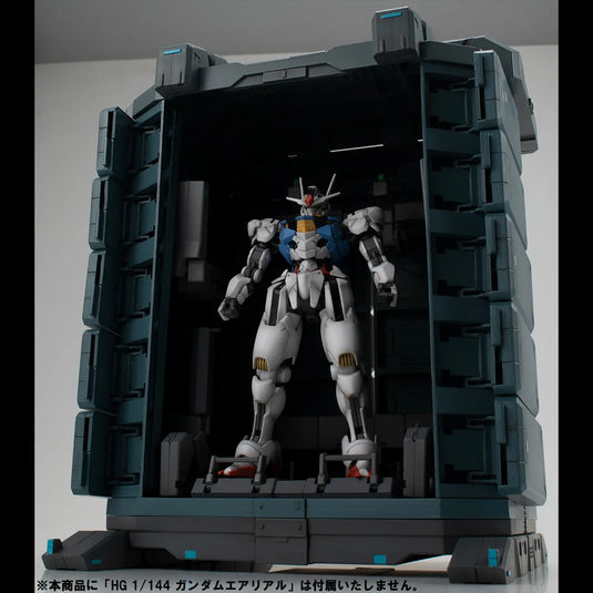 Bandai - Mobile Suit Gundam - The Witch From Mercury Realistic Model Series G Structure - GS07-A MS Container (Weathering Color Edition)