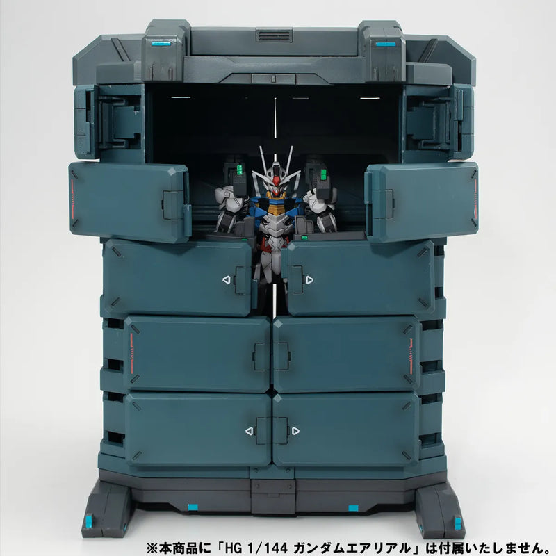 Load image into Gallery viewer, Bandai - Mobile Suit Gundam - The Witch From Mercury Realistic Model Series G Structure - GS07-A MS Container (Weathering Color Edition)
