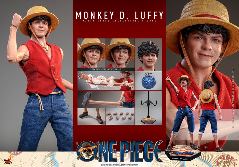 Load image into Gallery viewer, Hot Toys - A Netflix Series - One Piece - Monkey D. Luffy
