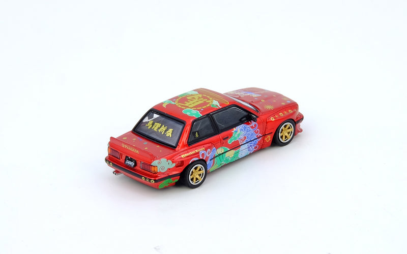 Load image into Gallery viewer, INNO64 - Pandem Rocket Bunny E30 (Year of the Horse 2026 Limited Edition) 1/64 Scale Diecast Model Cars (IN64-E30P-CNY26)

