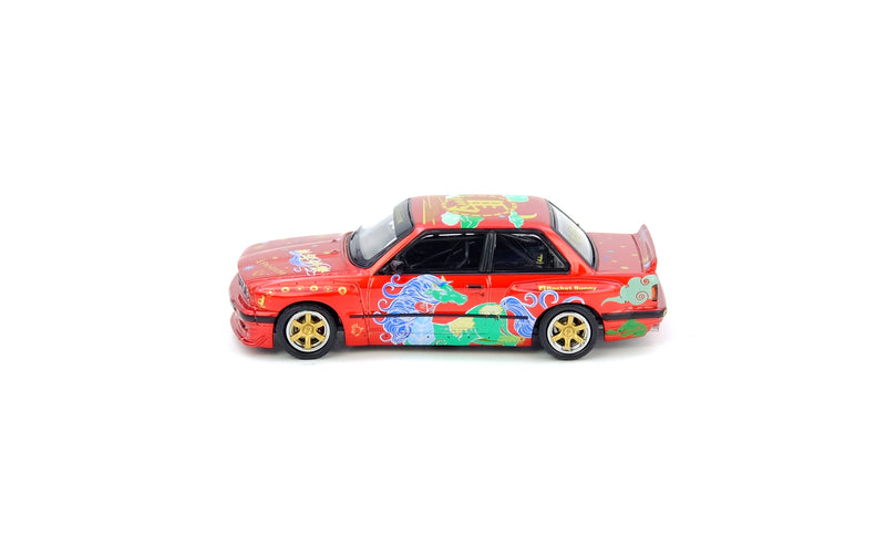 Load image into Gallery viewer, INNO64 - Pandem Rocket Bunny E30 (Year of the Horse 2026 Limited Edition) 1/64 Scale Diecast Model Cars (IN64-E30P-CNY26)
