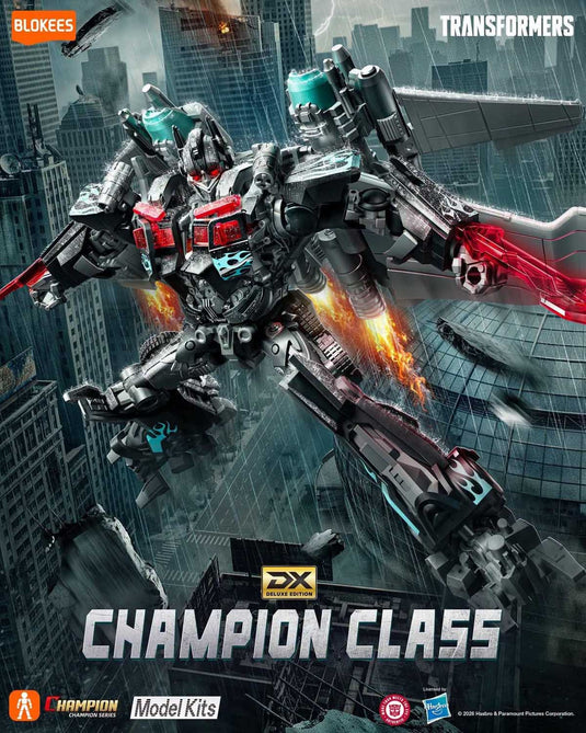 Blokees - Transformers: Dark of the Moon DX Champion Class - 21 Black Jet Wing Optimus Prime (Exclusive)