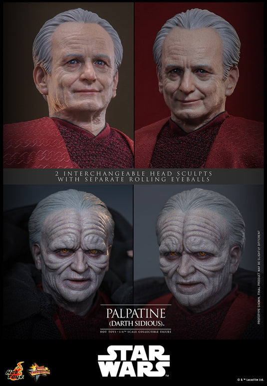 Hot Toys - Star Wars: Revenge of the Sith - Palpatine (Darth Sidious)