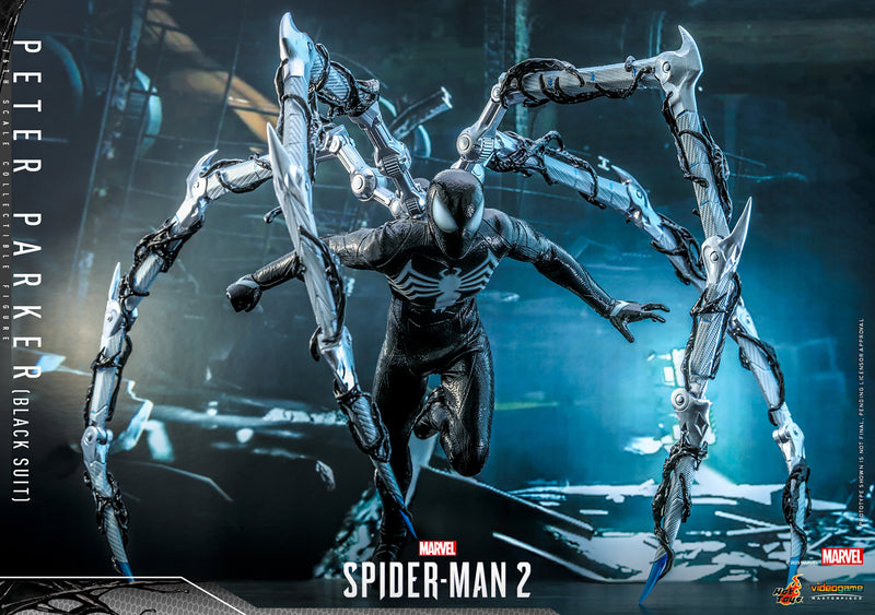 Load image into Gallery viewer, Hot Toys - Marvel&#39;s Spider-Man 2 - Peter Parker (Black Suit)
