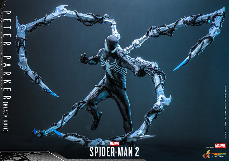 Load image into Gallery viewer, Hot Toys - Marvel&#39;s Spider-Man 2 - Peter Parker (Black Suit)
