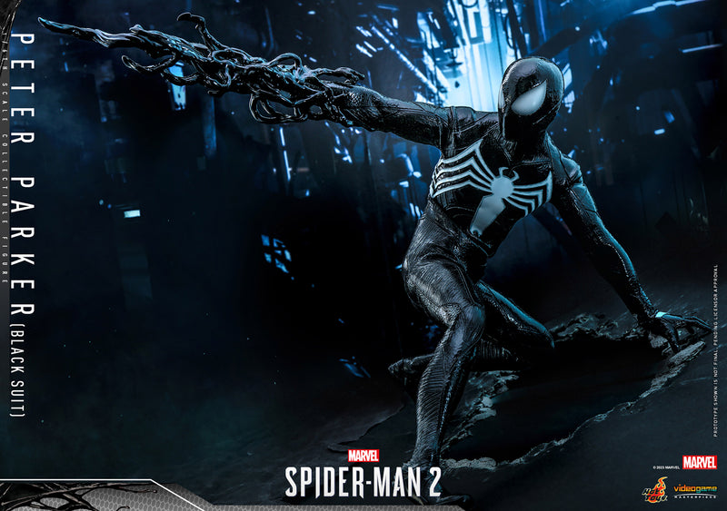 Load image into Gallery viewer, Hot Toys - Marvel&#39;s Spider-Man 2 - Peter Parker (Black Suit)
