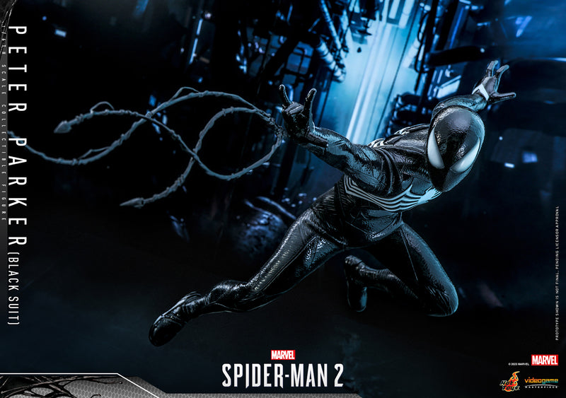 Load image into Gallery viewer, Hot Toys - Marvel&#39;s Spider-Man 2 - Peter Parker (Black Suit)
