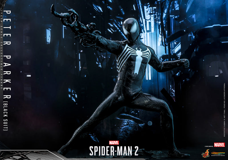 Load image into Gallery viewer, Hot Toys - Marvel&#39;s Spider-Man 2 - Peter Parker (Black Suit)
