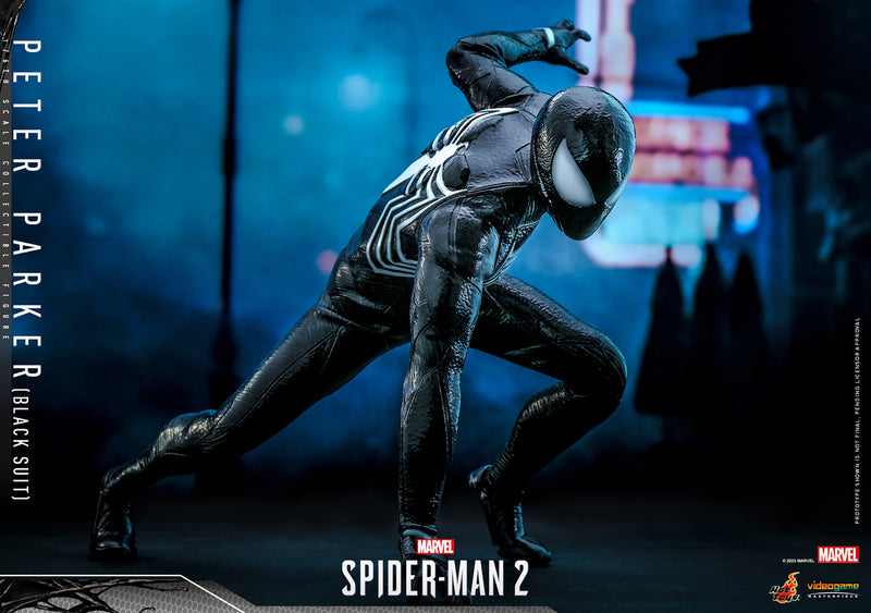 Load image into Gallery viewer, Hot Toys - Marvel&#39;s Spider-Man 2 - Peter Parker (Black Suit)
