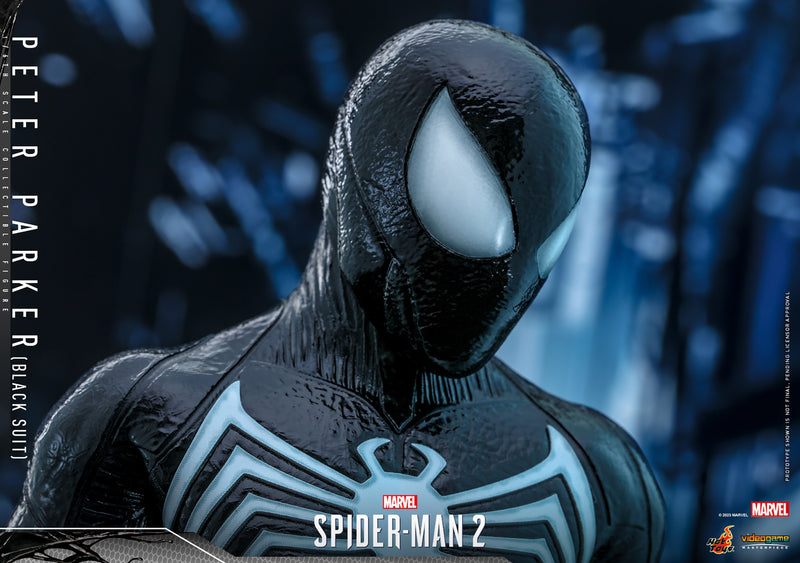 Load image into Gallery viewer, Hot Toys - Marvel&#39;s Spider-Man 2 - Peter Parker (Black Suit)
