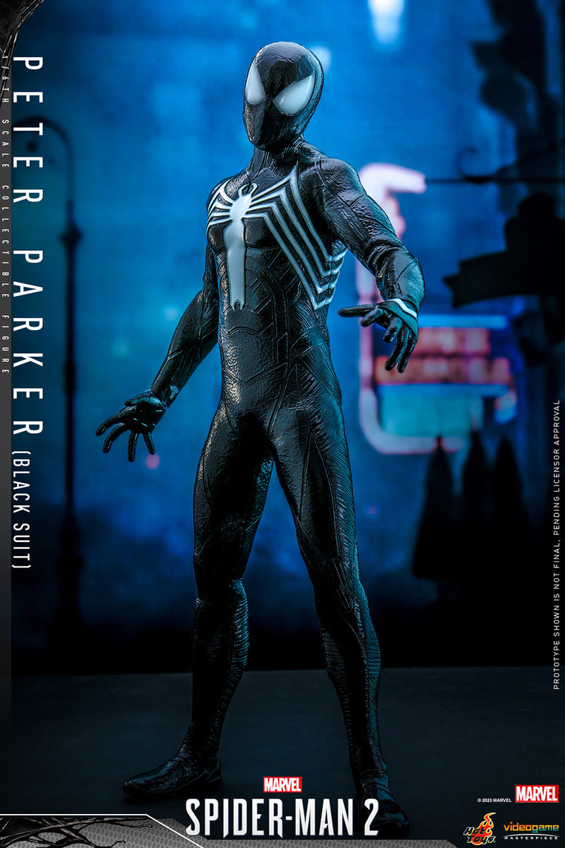 Load image into Gallery viewer, Hot Toys - Marvel&#39;s Spider-Man 2 - Peter Parker (Black Suit)
