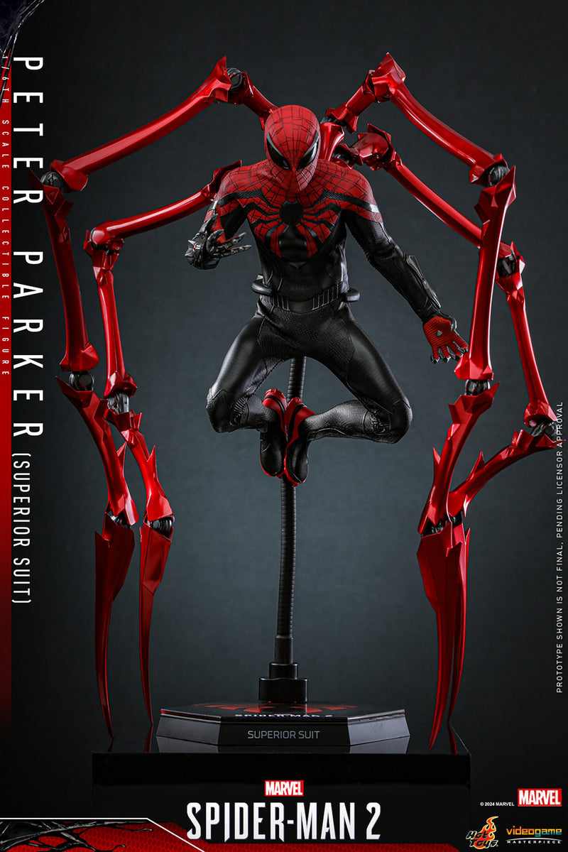 Load image into Gallery viewer, Hot Toys - Marvel&#39;s Spider-Man 2 - Peter Parker (Superior Suit)
