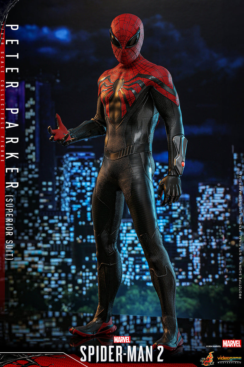 Load image into Gallery viewer, Hot Toys - Marvel&#39;s Spider-Man 2 - Peter Parker (Superior Suit)
