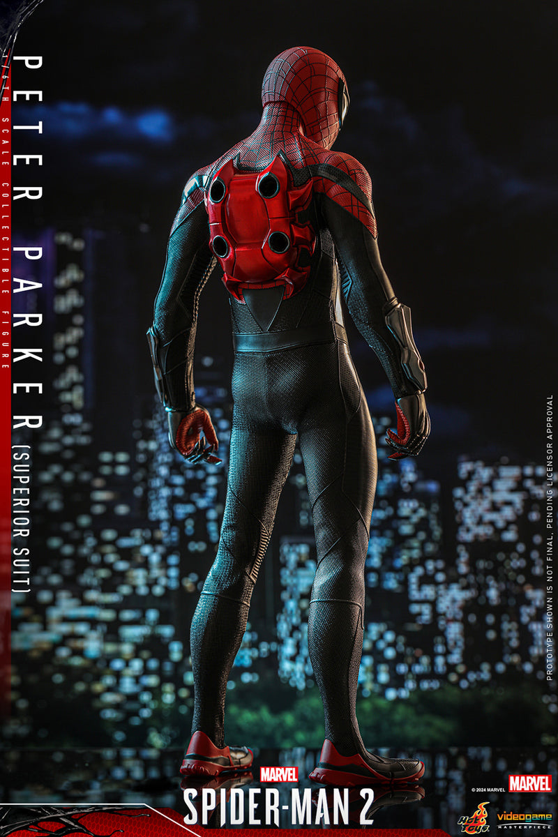 Load image into Gallery viewer, Hot Toys - Marvel&#39;s Spider-Man 2 - Peter Parker (Superior Suit)
