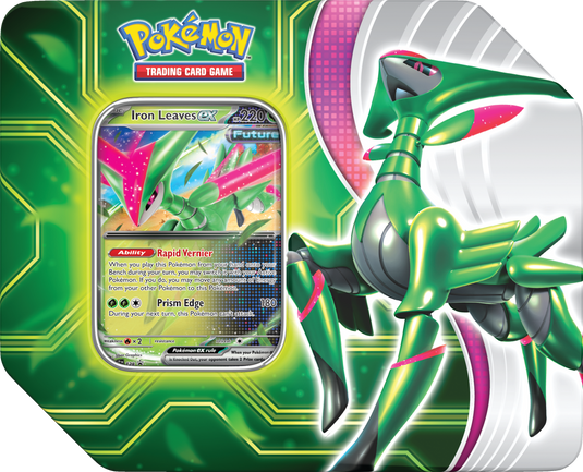 Pokemon TCG - Scarlet & Violet: Paradox Clash Tin - Iron Leaves EX