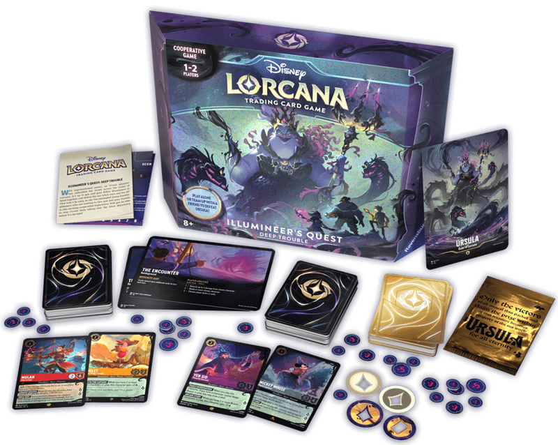Load image into Gallery viewer, Disney Lorcana TCG - Ursula&#39;s Return - Illumineer&#39;s Quest - Deep Trouble
