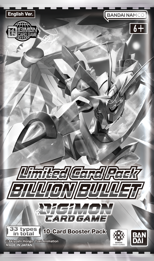 Bandai - Digimon Card Game - LM-06 Limited Card Pack Billion Bullet