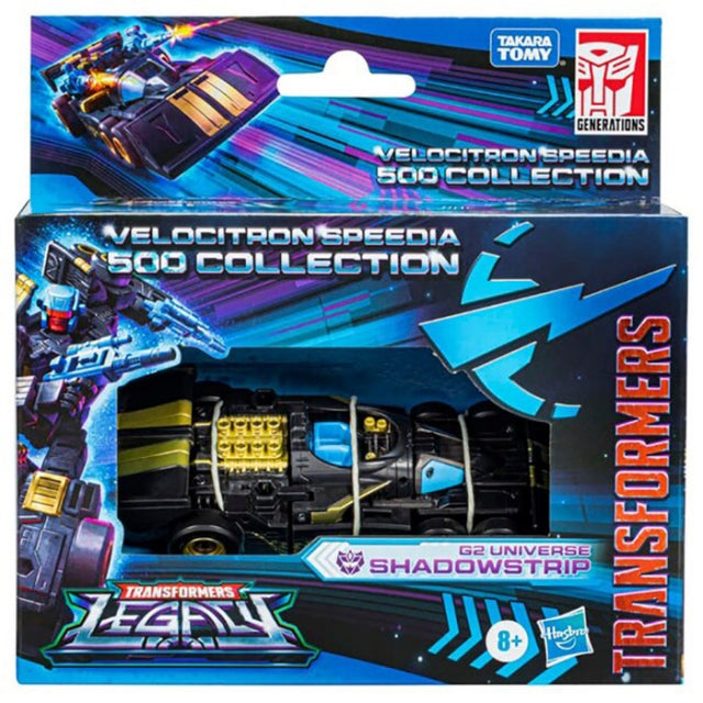 Load image into Gallery viewer, Transformers Legacy Velocitron Speedia 500 Collection - Deluxe Shadowstrip
