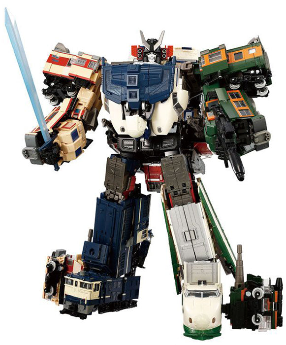 Load image into Gallery viewer, Transformers Masterpiece - MPG-06 Railbot Kaen (Raiden Combiner)
