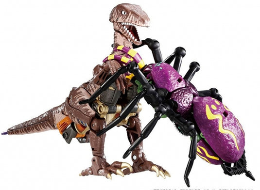 Takara - Transformers War for Cybertron: Dinobot VS Tarantulas Set (Premium Finish)