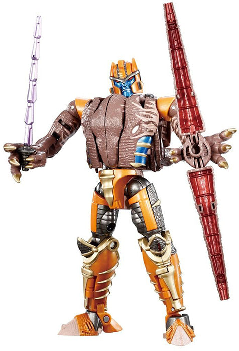 Load image into Gallery viewer, Takara - Transformers War for Cybertron: Dinobot VS Tarantulas Set (Premium Finish)
