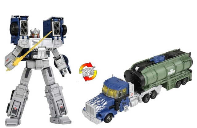 Load image into Gallery viewer, Takara - Synergenex Series - Transformers X Godzilla - Optimus Prime Type MFS-3
