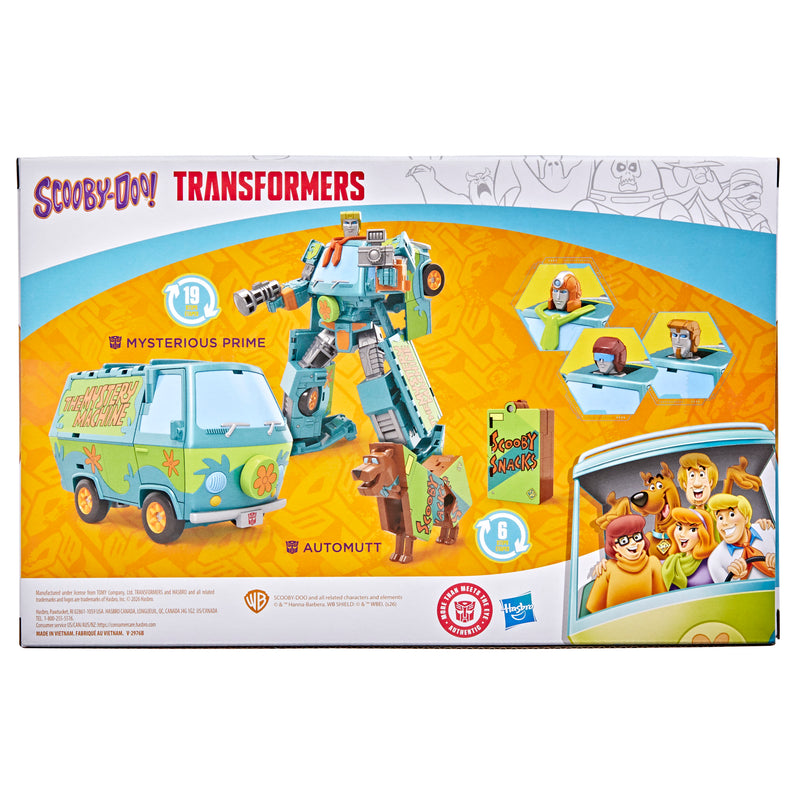 Load image into Gallery viewer, Transformers Scooby Doo Mysterious Prime &amp; Automutt
