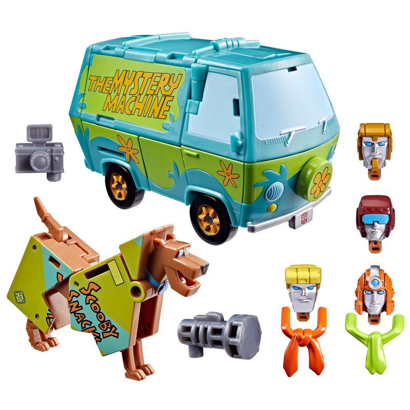 Load image into Gallery viewer, Transformers Scooby Doo Mysterious Prime &amp; Automutt
