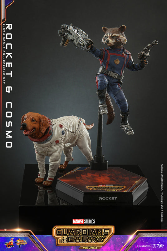 Hot Toys - Guardians of the Galaxy Vol. 3 - Rocket and Cosmo