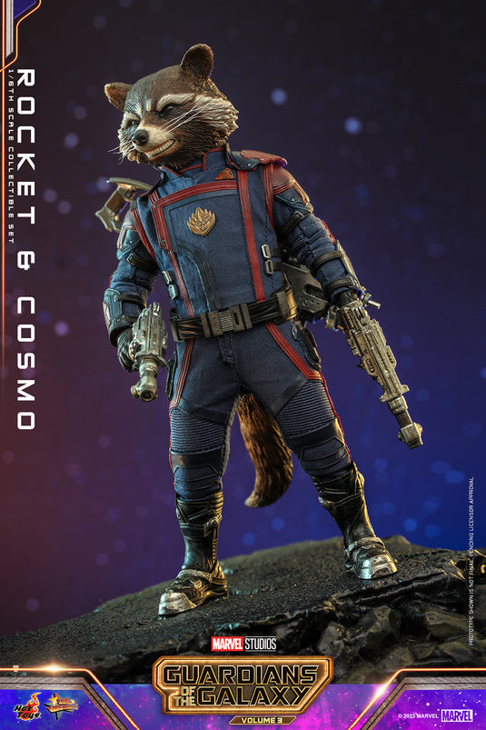 Hot Toys - Guardians of the Galaxy Vol. 3 - Rocket and Cosmo