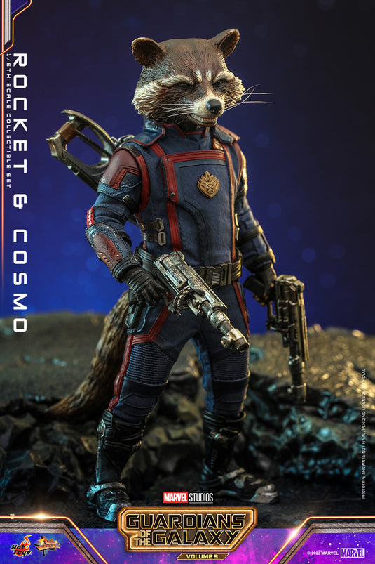 Hot Toys - Guardians of the Galaxy Vol. 3 - Rocket and Cosmo