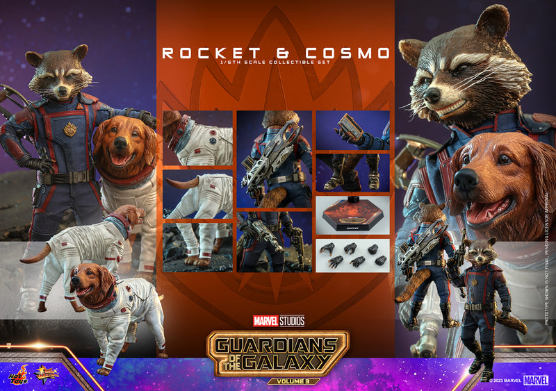 Load image into Gallery viewer, Hot Toys - Guardians of the Galaxy Vol. 3 - Rocket and Cosmo
