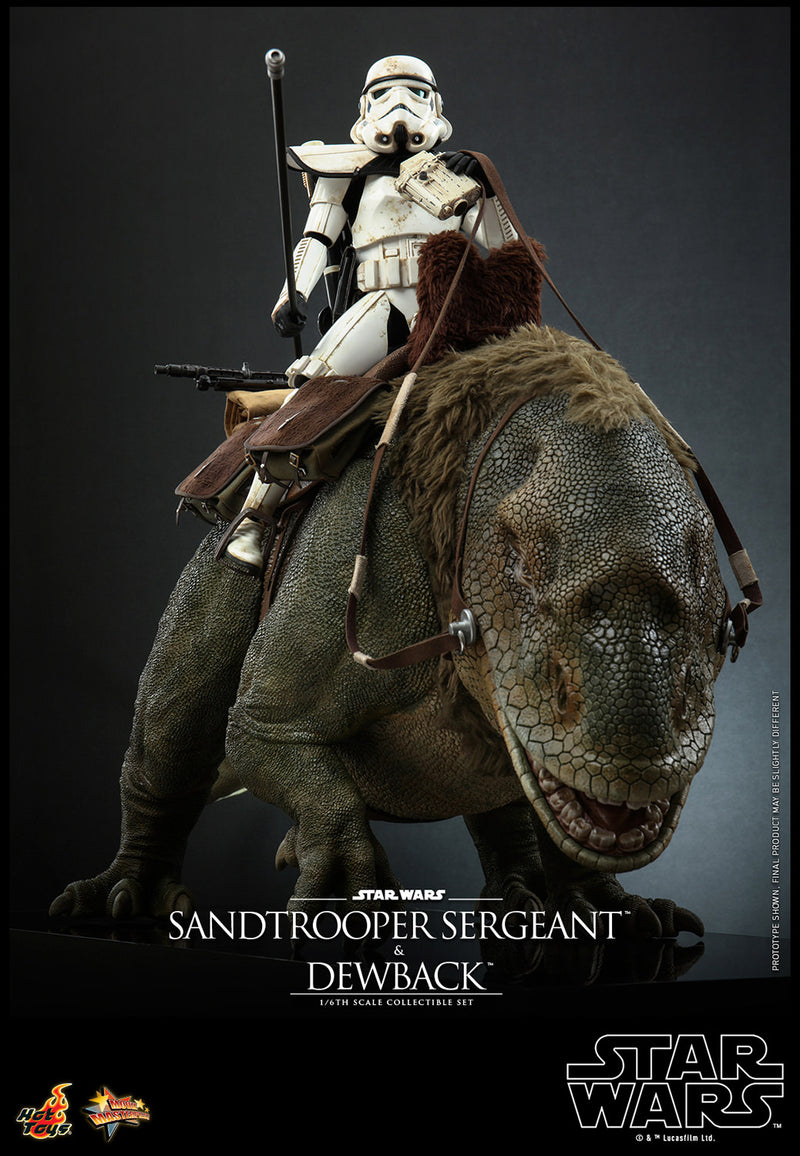 Load image into Gallery viewer, Hot Toys - Star Wars A New Hope - Sandtrooper Sergeant and Dewback
