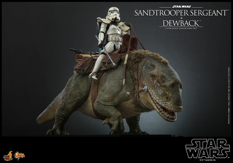 Load image into Gallery viewer, Hot Toys - Star Wars A New Hope - Sandtrooper Sergeant and Dewback
