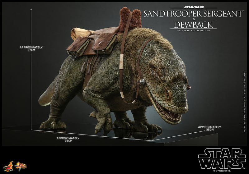 Load image into Gallery viewer, Hot Toys - Star Wars A New Hope - Sandtrooper Sergeant and Dewback
