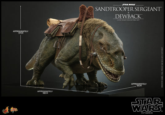 Hot Toys - Star Wars A New Hope - Sandtrooper Sergeant and Dewback