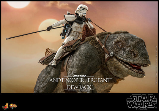 Hot Toys - Star Wars A New Hope - Sandtrooper Sergeant and Dewback