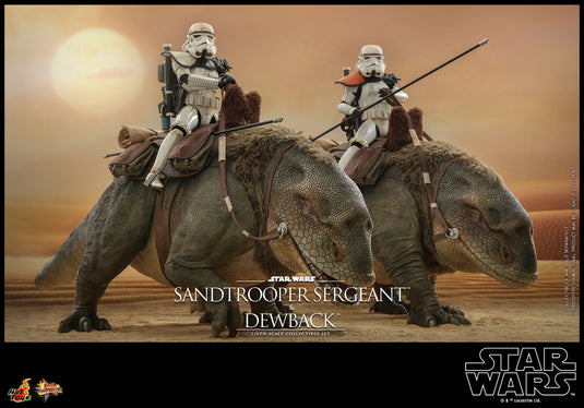 Hot Toys - Star Wars A New Hope - Sandtrooper Sergeant and Dewback