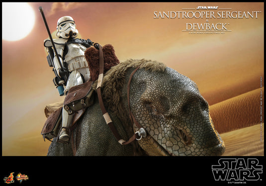 Hot Toys - Star Wars A New Hope - Sandtrooper Sergeant and Dewback