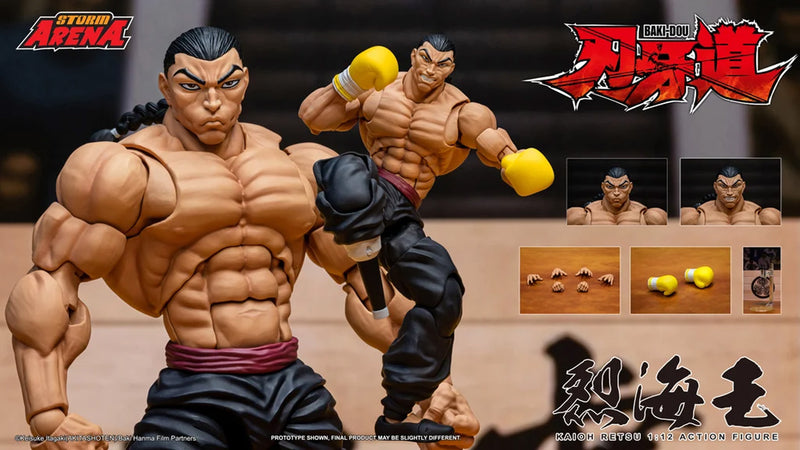 Load image into Gallery viewer, Storm Collectibles - Storm Arena - Baki Hanma: Son of Ogre - Kaioh Retsu 1/12 Scale
