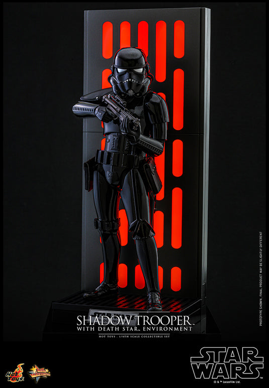 Hot Toys - Star Wars - Shadow Trooper with Death Star Environment