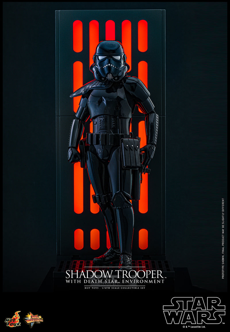 Load image into Gallery viewer, Hot Toys - Star Wars - Shadow Trooper with Death Star Environment
